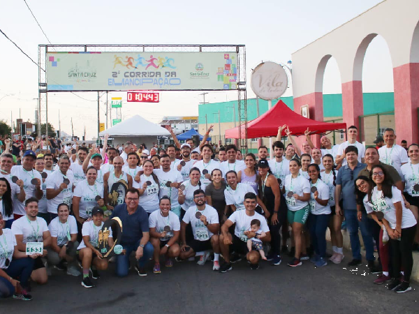 PREFEITURA DE SANTA CRUZ REALIZA COM SUCESSO 2ª CORRIDA DA EMANCIPAÇÃO