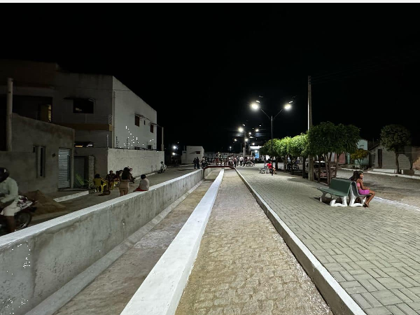 PREFEITURA DE SANTA CRUZ INAUGURA CANAL DO AÇUDE SANTA RITA E URBANIZAÇÃO DO LOCAL COM PRESENÇA DE GRANDE PÚBLICO