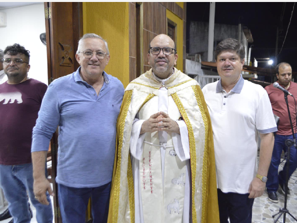 ENCERRAMENTO DA FESTA DE SÃO JOSÉ NO BAIRRO DNER, COM A PARTICIPAÇÃO DO VICE-PREFEITO GLAUTHER ADRIANO