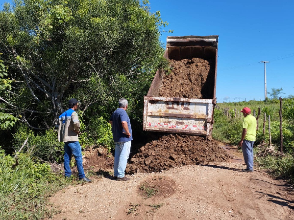 PREFEITURA DE SANTA CRUZ COMEÇA A RECUPERAR ESTRADAS QUE ESTÃO INTRANSITÁVEIS NA ZONA RURAL APÓS CHUVAS